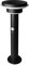 LEDVANCE Lampadaire solaire à double cercle Endura Style, acier inoxydable, 6 W, noir, taille unique