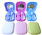 6 Pack Contact Lens Case Kit with Insert Mirror Lightweight, Compact, Portable Travel Contact Lens Box Set