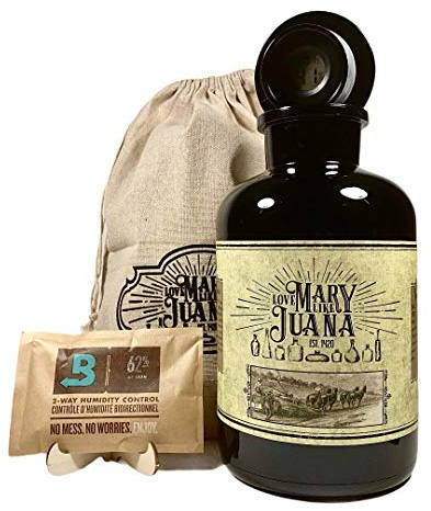 Cannabis Vorratsglas Humior Weed Aufbewahrung - Love Mary Like Juana
