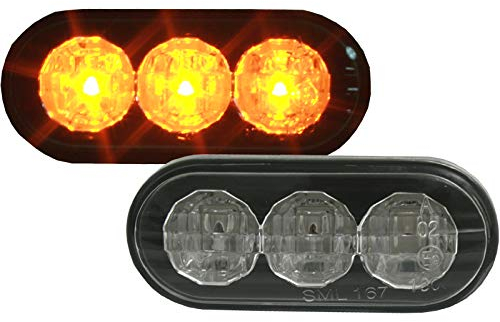 Seitenblinker Blinker für VW Golf 3 Golf 4 Passat 3B 3BG Polo Lupo usw LED schwarz Chrom (A)