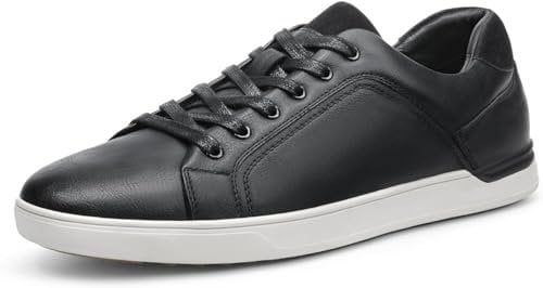 Bruno Marc Men's Casual Trainers Dress Sneakers Skate Shoes,Size 9.5,Black,SBFS211M