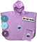 Stickling SET Kinder Poncho + Waschlappen personalisiert | 100% Baumwolle | personalisiert mit Namen | Baby Kapuze Bademantel Kinder | Badeponcho | Kinder Badetuch | bis 7 Jahre (Katze Rosa)