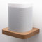 HOCHSTAPLER Lautsprecher Wandhalterung für Sonos One SL, One Gen 2 und Play 1 - Sonos One Wandhalterung aus Eiche Massivholz - Wandhalterung Lautsprecher inklusive Befestigungsmaterial