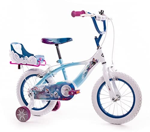 Huffy Babys (Mädchen) Disney Frozen 14, Blau, Klein