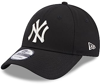 New Era New York Yankees MLB Metallic Logo Black 9Forty Adjustable Women Cap - One-Size