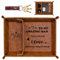 Bedside Organiser Gifts for Him, Mens Anniversary PU-Leather Valet Tray Gifts, I Love You Gift Set for Husband Boyfriend, Birthday Presents Nightstand Tray for Mens Accessories