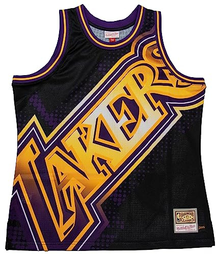 Mitchell & Ness NBA Big Face 7.0 Fashion Tank - Los Angeles Lakers, L