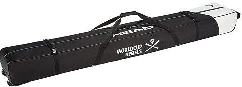 HEAD Unisex – Adult Rebels Backpack/Skibag Skitasche, schwarz/weiß, One Size