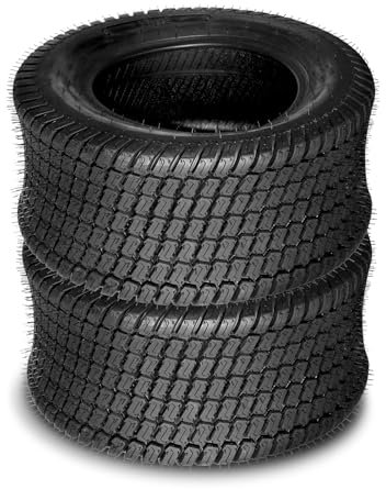 MOTORHOT 16 x 7,50–8 Rasenmäher Traktor Rasen Reifen 4-lagig 16 x 7,50 x 8 Rasenmäher Wagen Reifen Tubeless Set von 2