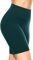 TNNZEET Radlerhose Damen Hohe Taille Kurze Sporthose Leggings Blickdicht Sommer Shorts Yoga Hose für Gym Sport (Grün,S/M)