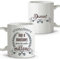 LolaPix Regalos jubilacion. Taza personalizada. Tazas de cafe. Regalos compañeros de trabajo. Detalles compañeros de trabajo. Taza cerámica 330 ml.