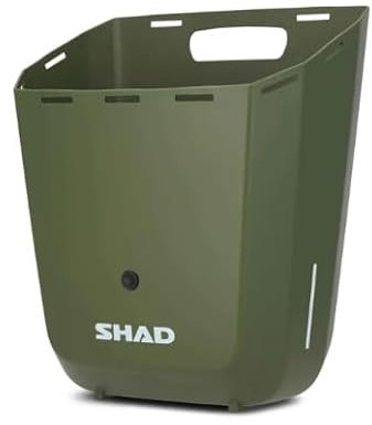 SHAD Bikes - Fahrrad Seitentasche 20L Fixed Mount mit Fester KLICKfix Befestigung – Schlagfeste Gepäckträgertasche – fahrradtaschen für gepäckträger für den Alltag