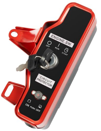 EXA GX160 GX200 - Avviatore a fune (zampe in acciaio) con fune di trazione per Honda GX160 200, motore 4/5,5/6,5 CV, colore: argento, rosso, nero