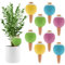 Kalolary 8PCS Riego Automático para Plantas de Interior, Globos de Riego de Plantas Grandes, Riego Automatico Macetas, Riego por Conos de Arcilla para Plantas de Interior y Exterior(4 Colores)