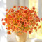 ROLLWAY 6 Bündel Herbstblumen Künstlich Kunstblumen Herbst wie Echt, Künstliche Blumen Herbst Deko Herbststrauß Herbstzweige Seidenblumen Outdoor Wetterfest Herbstdeko für Draußen Innen Balkon Tisch