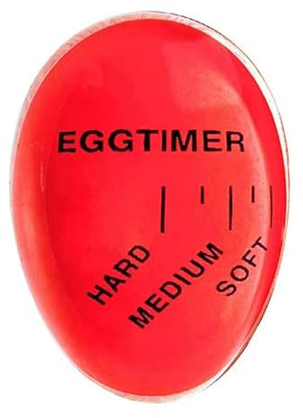 Eieruhr mit Farbwechsel Eggtimer – Timer für weich, mittel & hart gekochte Eier – Wiederverwendbar & direkt im Topf mitkochbar – Eierkocher Umweltfreundlich aus Harz