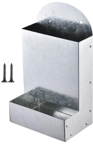Distributore di cibo per polli, contenitore minerale per alimenti schiacciati, promuove una sana digestione e formazione di uova, facile installazione, mangiatoia per polli