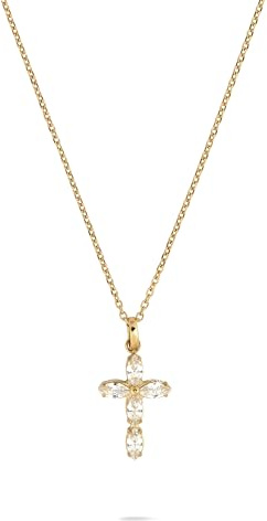 Tamaris Schmuck für Damen, Halsketten aus Edelstahl mit Zirkoniastein, wasserfest, edler & stilvoller Geschenkartikel