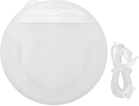 Accessoires pour tire-lait portable : coupelle de recueil de lait maternel double face tout-en-un en silicone PP de 240 ml