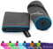 NirvanaShape Mikrofaser Handtuch, Microfaser Handtücher leicht, kompakt als Badetuch, Reisehandtuch, Strandtuch, Sporthandtuch, 2er Set L+S 140 x 70 + 60 x 40 cm