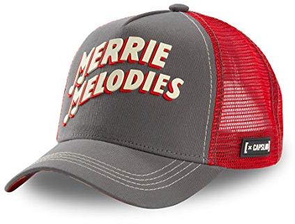 Capslab Merrie Melodies Trucker Caps Looney Tunes Grey - One-Size