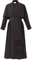 BLESSUME Cassock Minister Chor Robe mit Cincture Band Gürtel (M,Schwarzer 1 Robe mit Gürtel)