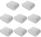 Jubaopen 8 Pcs Cuscino in Velluto per Orologio Espositore Cuscinetto per Orologio Display Supporto Espositore per Cuscino in Velluto per Orologio Gioielli Grigio-7,2 * 4,5 * 3,6cm