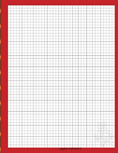 papier millimétré: La précision de vos expériences est assurée grâce à ce bloc de papier millimétré.| grand format. |un cadeau idéal.