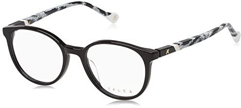 Yalea VYA007 Shiny Black 0700 Eyewear Unisex Injected, Standard, 51