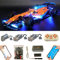 Für Lego 42141 Technic McLaren Formel 1 Super Motor und Fernbedienung und Beleuchtung Upgrade Kit, mit PDF-Installationsanleitung, Kompatibel mit Lego 42141 Bausteinen Modell(Nicht Enthalten Modell)
