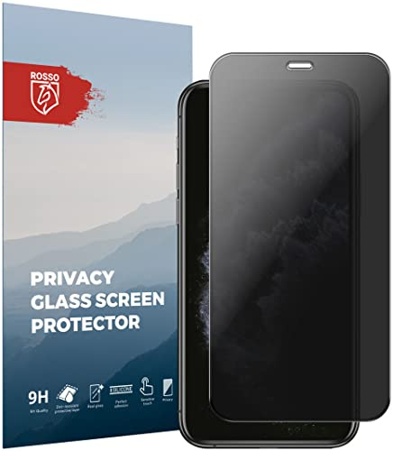 Rosso Privacy Screen Protector Passend für iPhone 11 Pro - 9H Gehärtetes Glas - Case Friendly Tempered Glass - Einfache Installation