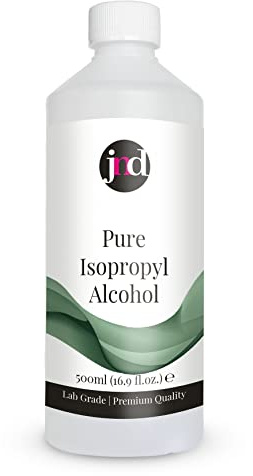 Isopropyl Alcohol Pure IPA Multi Use 3D Printing Resin Gel Cleanser Residue Remover (500ml)