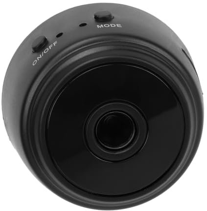 Estink A9 Home Mini Kamera, 1080P Kabellose Kamera, Innen und Außen Welpe Haustier Kamera mit magnetischer Rückabdeckung, Unterstützung WiFi Verbindung für Home Office Yard (Schwarz)