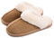 Pantofole Donna Uomo Invernali Peluche Ciabatte da Casa with Memory Foam Pelose Calde Comode Fluffy Antiscivolo Autunno Interno Esterno Marrone chiaro 300