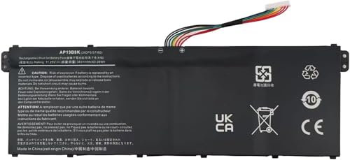 FESTAS 11,25V AP19B8K AP19B5K Laptop Ersatz Akku für Acer Aspire 3 A315-56 A315-57 A315-57G A315-58 A315-58G A315-59 A315-59G A317-52 A317-53 A317-53G Extensa 15 EX215-54 EX215-54G