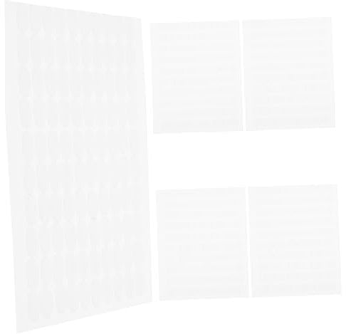 GARVALON 500stücke Klare Doppelseitige Abziehbare Pads Selbstklebend Für Wandmontage