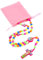Risipu Bunte Rosenkranz Perlen Set - Lerne zu beten Rosenkranz - Kinder Bunte Rosenkranz Perlen mit Velours Geschenkbeutel für Weihnachten, Ostern und Katholische Taufe Geschenk, Holz