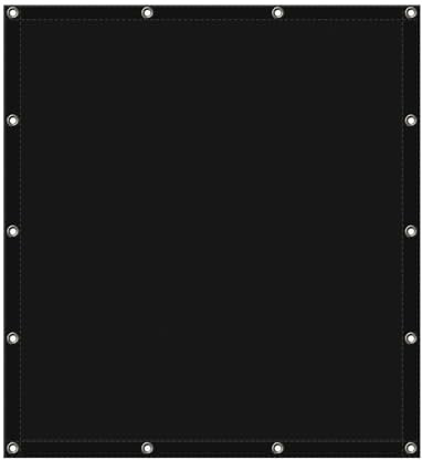 Tettoia impermeabile per pergola, 6 x 8 m, con occhielli e corda inclusa, ideale per giardino, cortile, cortile, resistente alle intemperie, per piante e prato