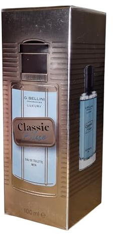 G Bellini Luxury Classic Blue, Eau de Toilette für Herren, 100 ml
