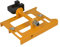 Chainsaw Mill Guide - Vertical Wood Cutting Stand, Adjustable Sawmill Attachment | Portable Wood Milling Stand, Heavy Duty Steel Stroke Holder, DIY Wood Cutting Tool