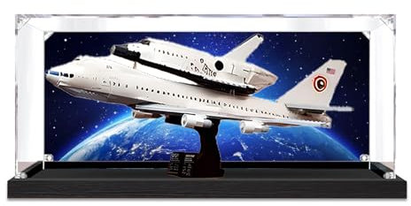 Boîte de présentation pour LE-GO pour porte-avions 10360, acrylique anti-poussière transparent (sans modèle)