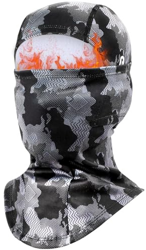HEGGCOOE Sturmhaube Balaclava für Herren und Damen, Winddichte Balaclava Wärme Gesichtsmaske Skimaske für Outdoor Skifahren, Snowboarden, Laufen, Radfahren und Motorradfahren