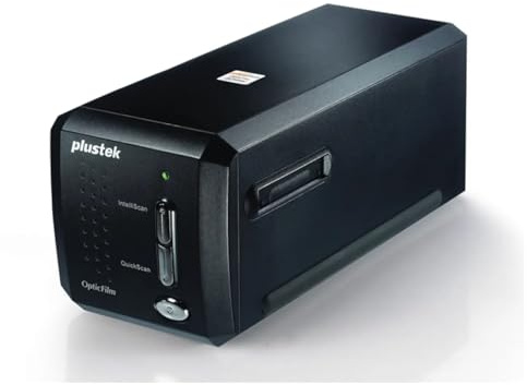 Automatic Film & Slide Scanner - 7200dpi, 3.6D Dynamic, Built-in Dust/Scratch Repair & Editing Software for True Color Digitization