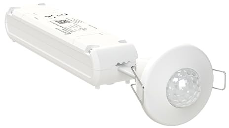 Busch-Jaeger 6811 EB-916 Busch-Präsenzmelder BasicLINE weiß | Mini Messbereich 8 m weiß 2CKA006800A3234