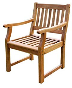 New Jersey Gartensessel Gartenstuhl Sessel Stuhl Holzsessel Eukalyptus FSC