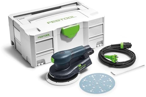 Festool Levigatrice eccentrica ETS EC150/5 EQ-Plus, numero 575042, nero/verde