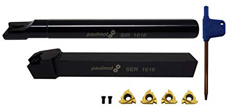 PAULIMOT Gewindeschneid-Set 16 mm für Steigung bis 3,0 mm, 11-teilig