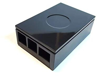 Raspberry Pi Case/housing for Pi 4 Model B, Color: Black