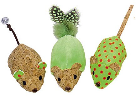 Nobby 80267 Plush Mouse with Catnip 30 g