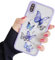 ZTUOK Compatible with iPhone Xs Max Case for Girls,Soft Slim Fit Full-Around Protective Cute Clear Sparkly Bling Star Butterfly Pattern Phone Case Glitter Cover for iPhone Xs Max-Purple
